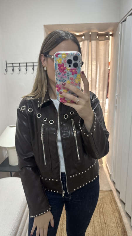 Cazadora Marrón Chocolate